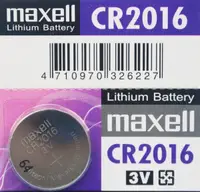 在飛比找樂天市場購物網優惠-maxell CR2016 鈕扣型鋰電池 3V/一顆入(促4