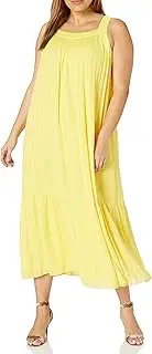 [RACHEL Rachel Roy] Women's Plus Size Leo Flounce Maxi Dress