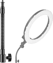 Neewer® 10"/25cm Metal Flexible Tube Arm for LED Video Lights,Ring Flash Light and Other Photography Accessories with 1/4" Screw Thread
