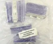 Pack Of 8 Warehouse Upright SuperGrip Sign Holder Without Hinge Purple