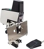 Electric Saddle Stapler, Automatic Rapid Stapler with Footrest, Flat and Saddle Book Binding Machine, Adjustable Pressure, Heavy Duty Electric Stapler for Documents Paper, 2-30 Sheet