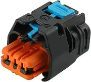 3 Pin FCI car Plastic housing Plug auto Wiring Harness Cable auto Connector 1.5 Female auto Electrical Accessories 13847082 (Size : 50 Sets)