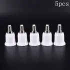 5pcs E14 to E27 Base Screw Light Lamp Bulb Holder Adapter Socket Converter B SFR