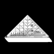 Creative Grids Half-Square 4-in-1 Triangle Ruler CGRBH1