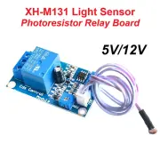 XH-M131 Detection Sensor Photoresistor Relay Module Light Control Switch 5V 12V