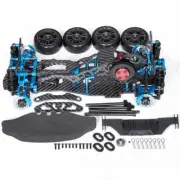 1:10 RC Sakura D5 Mini+MR RC Flat Road Drift Car Alloy Carbon fiber Chassis Kit