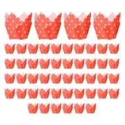 50PCS Newspaper Cupcake Liner Baking Cup for Wedding Muffin Cupcake4690