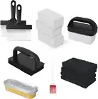 Griddle Cleaning Kit for Blackstone,Grill Accessories Cleaner Set,Pumice Griddle
