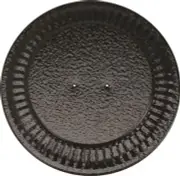 NEW IMPERIAL BM0026 ADJUSTABLE BLACK 4" - 8" STOVE PIPE FLUE HOLE COVER 6719900