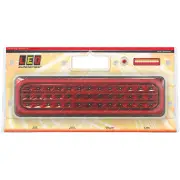 LED Autolamps Stop Tail Reverse Light Sequential Indicator 99 LED Twin Blister