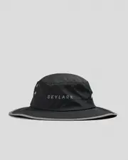 [Skylark] Skylark Men's Combat Wide Brim Hat in Black/Charcoal One Size Black/Charcoal
