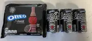 Limited Edition 3 Oreo Coca Cola With Popping Candy Cookies Bundle Free Shipping