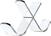 Perfeclan Multitriple Hockey Puck Case Shelf Hockey Support Multifunctional Acrylic Decor Sturdy Clear Puck Display Holder for Tennis