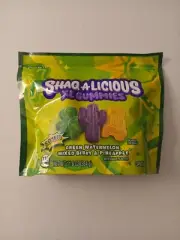 SHAQ-A-LICIOUS XL GUMMIES Sour Chewy, Candy Bag, 11.8 oz