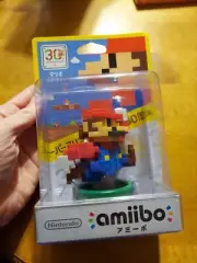 MARIO 8 BIT Super Mario Bros. Nintendo Amiibo Wii U Switch 3DS JAPANESE READ