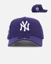 [New Era] New Era New York Yankees 'Polychromatic' 9forty A-frame Snapback Purple - Size ONE ONE Purple