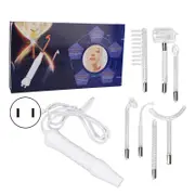 7pcs High Frequency Electrotherapy Wand Smooth Skin Handheld Regulates Oil Cure Acne Beauty Wand for Aging 110V US Plug