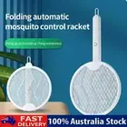 Mosquito Bug Zapper Electronic Fly Swatter USB Recharge Racket Insect Kill