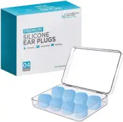 Kuyax Ear Plugs for Sleeping, Reusable Silicone Moldable Noise Cancelling Sound