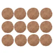 12 PCS Pigeon Nest Bowl Coconut Palm Mat Bird Nesting Materials Egg Pad