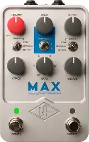Universal Audio GPM-MAX MAX Preamp & Dual Compressor Guitar Pedal