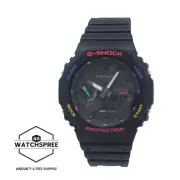 Casio G-Shock Bluetooth® Solar Powered Black Resin Band Watch GA-B2100FC-1A