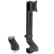 Adjustable Single Monitor Mount for Sit-Stand Workstation, Desk Converter, Mo...