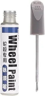 Aluminum Alloy Wheel Hub Renovation Paint Brush Wheel Scratch Automobile Wheel Hub Paint Silver Spray Hub Repair Pen