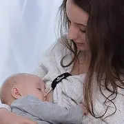 NursElet Nursing Bracelet, Hands-Free Shirt Holder Becomes Your Reminder Bracelet, Multifunctional, Pumping Mom Essential, Breastfeeding Helper, Must Have Baby Product (Sweet Dreams)