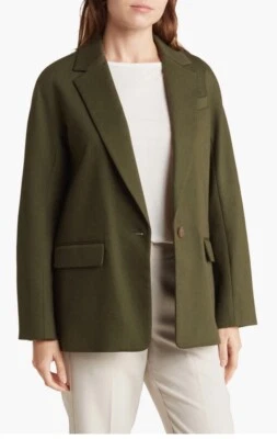 Vince Solid Blazer Jacket SZ 10 Retail $595