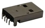 MULTICOMP PRO - Plug, USB, Right Angle, Type A