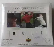 2001 Upper Deck Golf Hobby Sealed Box
