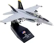 1:100 Scale FA-18F Fighter Model Alloy Plane Model Gift Living Room Decoration