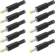 Be In Your Mind 10PCS DC Hollow Plug Power Adapter 4.0mm X 1.7mm 11mm Shaft Replacement for Damaged Or Unsuitable Hollow Plugs Power Cable Jack Adapter