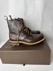 RM Williams Rigger Commando Boots Dark Brown Size Au/uk 8.5 43eu Us9.5 New