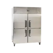 Exquisite Two SPLIT Solid Doors Upright Storage Refrigerators 1476 Litre