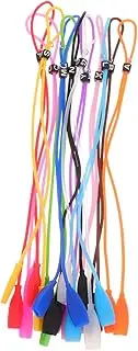 [Yardenfun] 12pcs Glasses Lanyard Fire Extinguisher Car Eyeglass Holder Strap Bead Eyeglass Holder Sunglass Retainer Eyewear Safety Strap Eyewear Retainer Strap Sports Child Exercise Rope