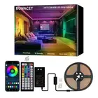 COB RGB LED Strip Lights, Bright 20ft RGB COB LED Lights for Game Room Bedroo...