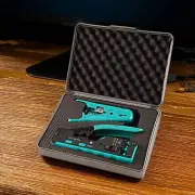 Cat5e-Cat7 Ethernet Crimper Kit with RJ45 Pass Through Crimp Tool