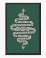 200' x 290' | Machine Washable Runner Rug | Kid & Pet Friendly | Indoor Rug | Jonathan Adler Venom Emerald Rug | Ruggable