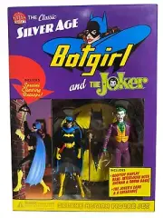 DC Classic Silver Age Batgirl & The Joker Deluxe Action Figure 2-Pack Set NEW