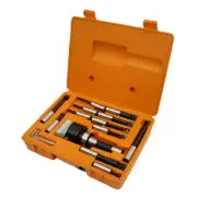 LABLT 3" Boring Head With R8 Shank 12Pcs 3/4" Carbide Boring Bar Set For Milling