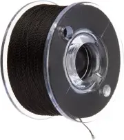 Brother Black Bobbin Thread 105 Yards 60Wt Prewound For Embroidery Machines