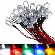 Blinking Colorful 12V DC Wired Diode Light Emit LED