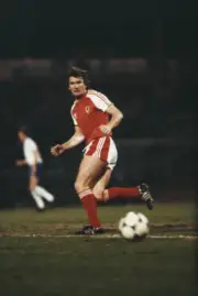 Welsh professional footballer Leighton James pictured in action p - Old Photo