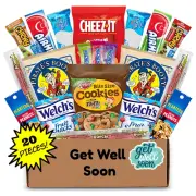 Get Well Soon Gift Basket for Men and Women - Care Package for Recovery