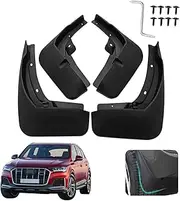 Actkill Custom Fit for Mud Flaps Audi Q7 / SQ7 2020-2024 Mud Splash Guard Front and Rear 4-PC Set