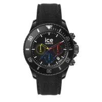 在飛比找momo購物網優惠-【Ice-Watch】三眼計時活力系列 黑錶面 40mm C