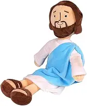 Jesus Plush Toy Collections My Friend Jesus Stuffed Doll Christ Religious Toy, Savior, Plush Religious Christian Man Toys