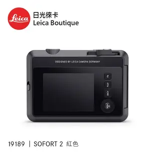 Leica 19189 SOFORT 2 拍立得相機 紅色 全新公司貨【日光徠卡】